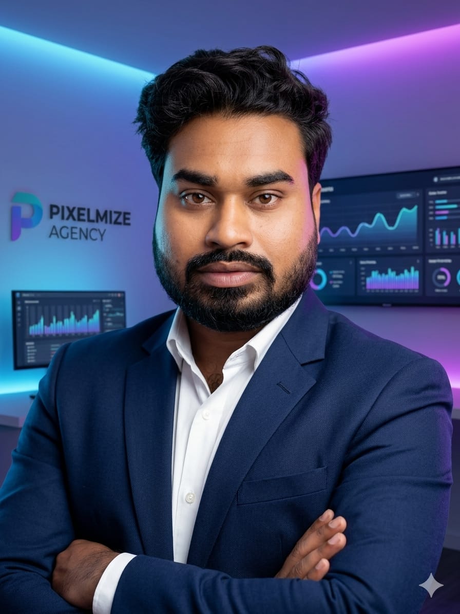 Rajan Singh — Founder & CEO, Pixelmize Agency